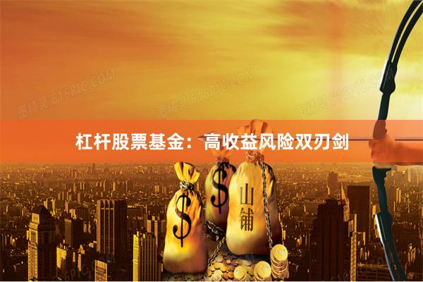杠杆股票基金：高收益风险双刃剑